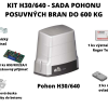 KIT H30/640 - sada pohonu posuvných bran do 600 kg